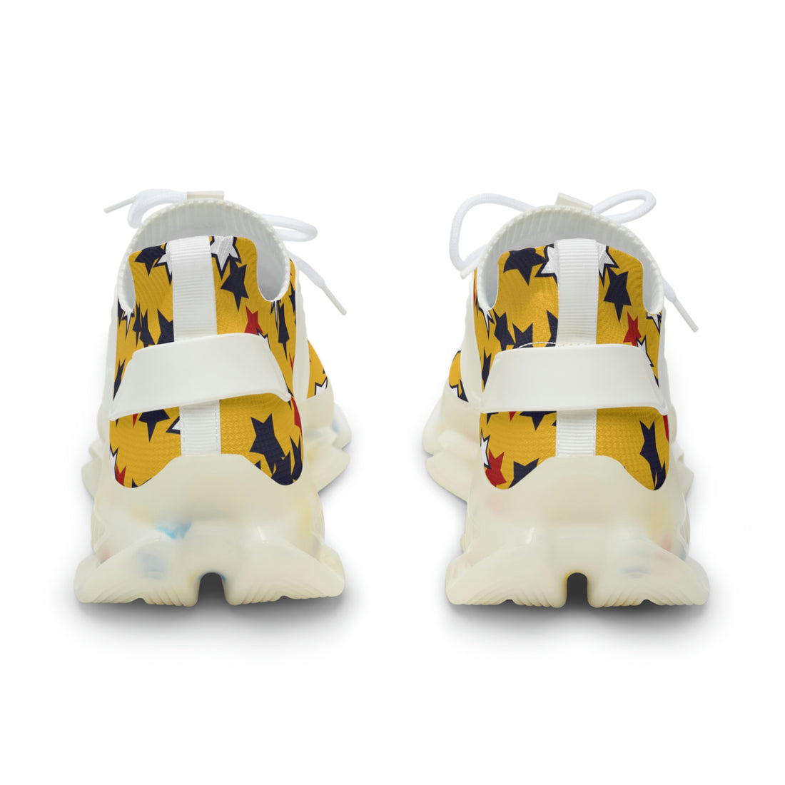 Yellow Starboy OTT Men's Mesh Knit Sneakers