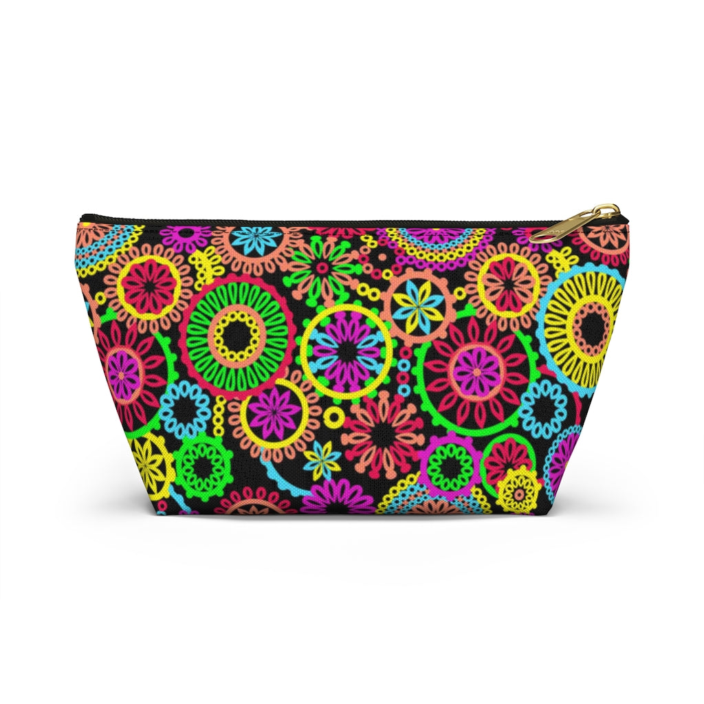 The 70's Vibe Black Accessory Pouch