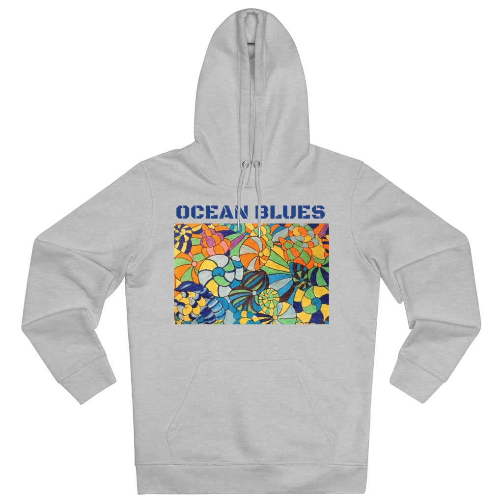 Ocean Blues Unisex Cruiser Organic Hoodie