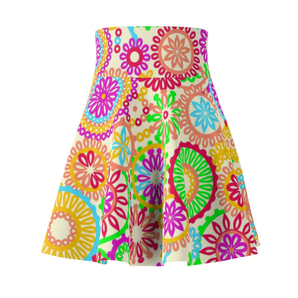 70s Vibes Skater Skirt