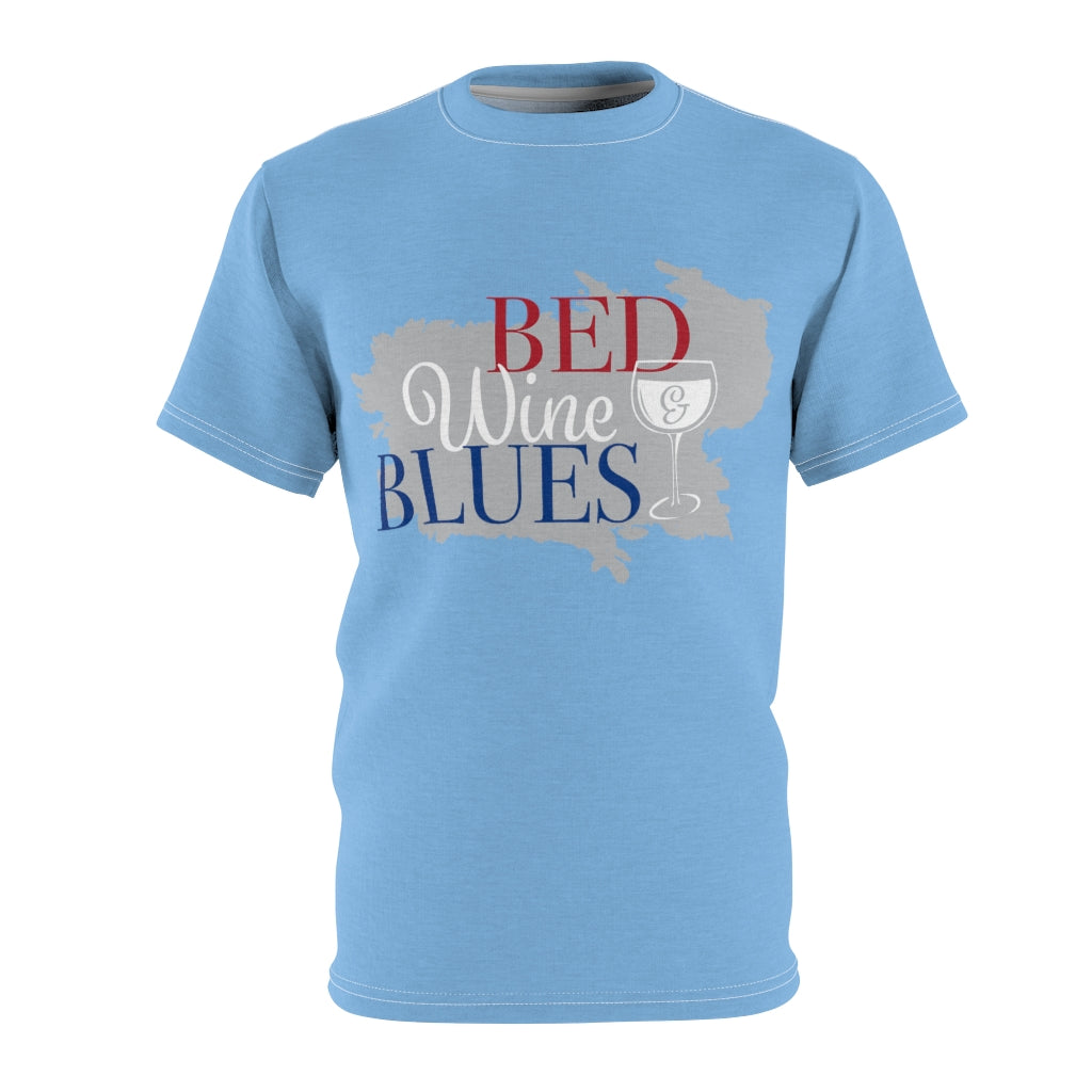 Menswear Sky AOP Blues Tee