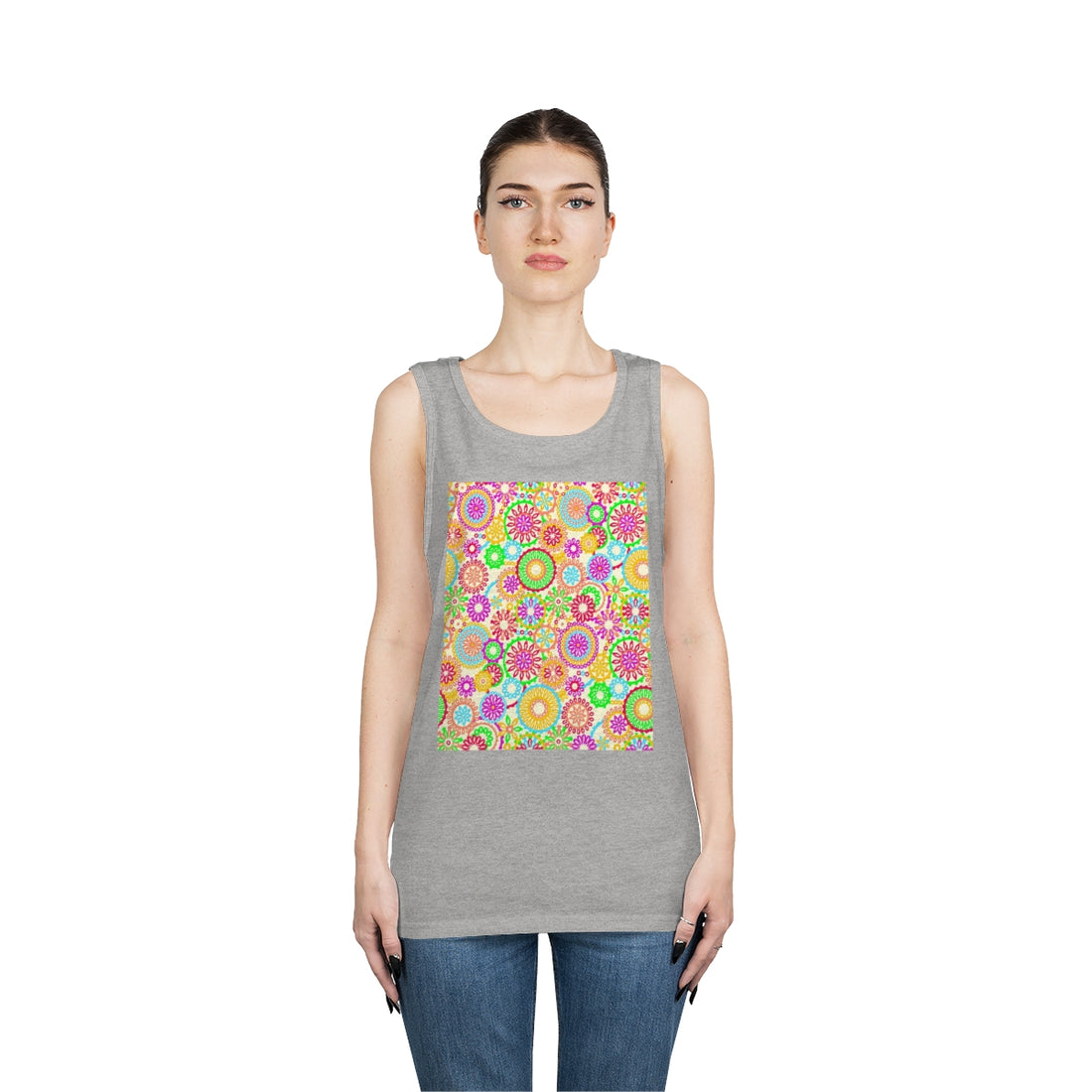 Unisex 70's Vibe Lemon Tank Top