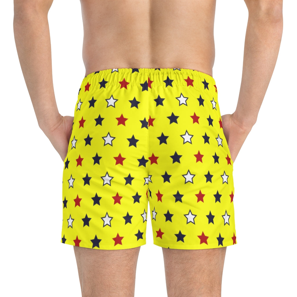 Men's Starboy Canary Swimming Trunks