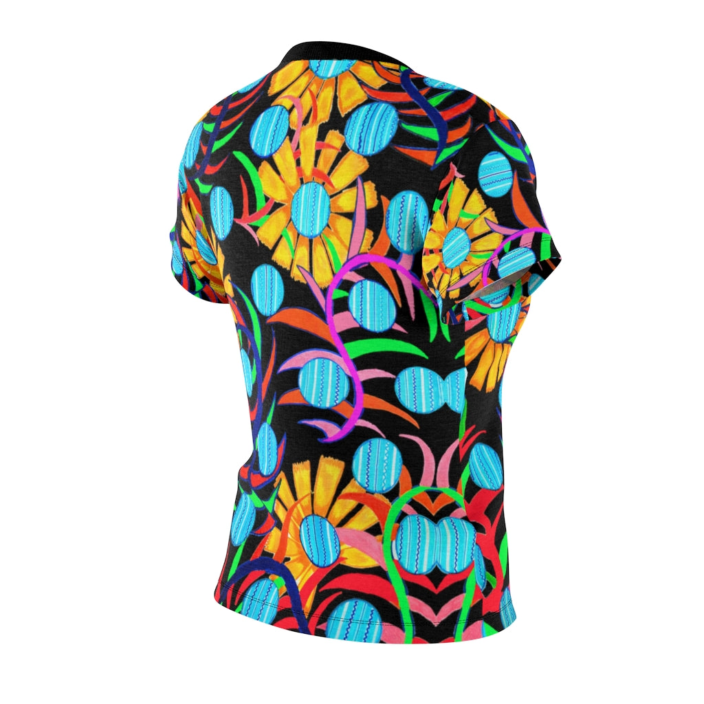 Sunflower AOP Black T-shirt