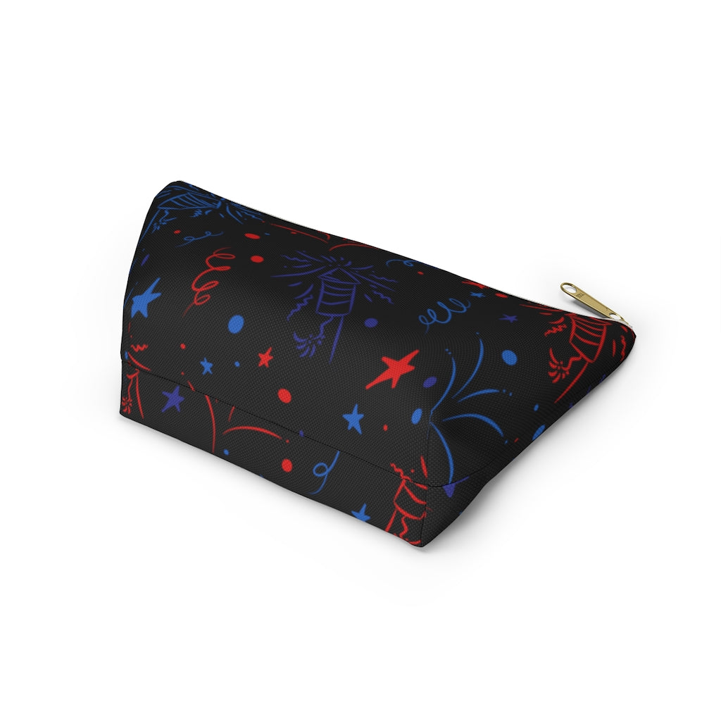 Firecracker Black Accessory Pouch