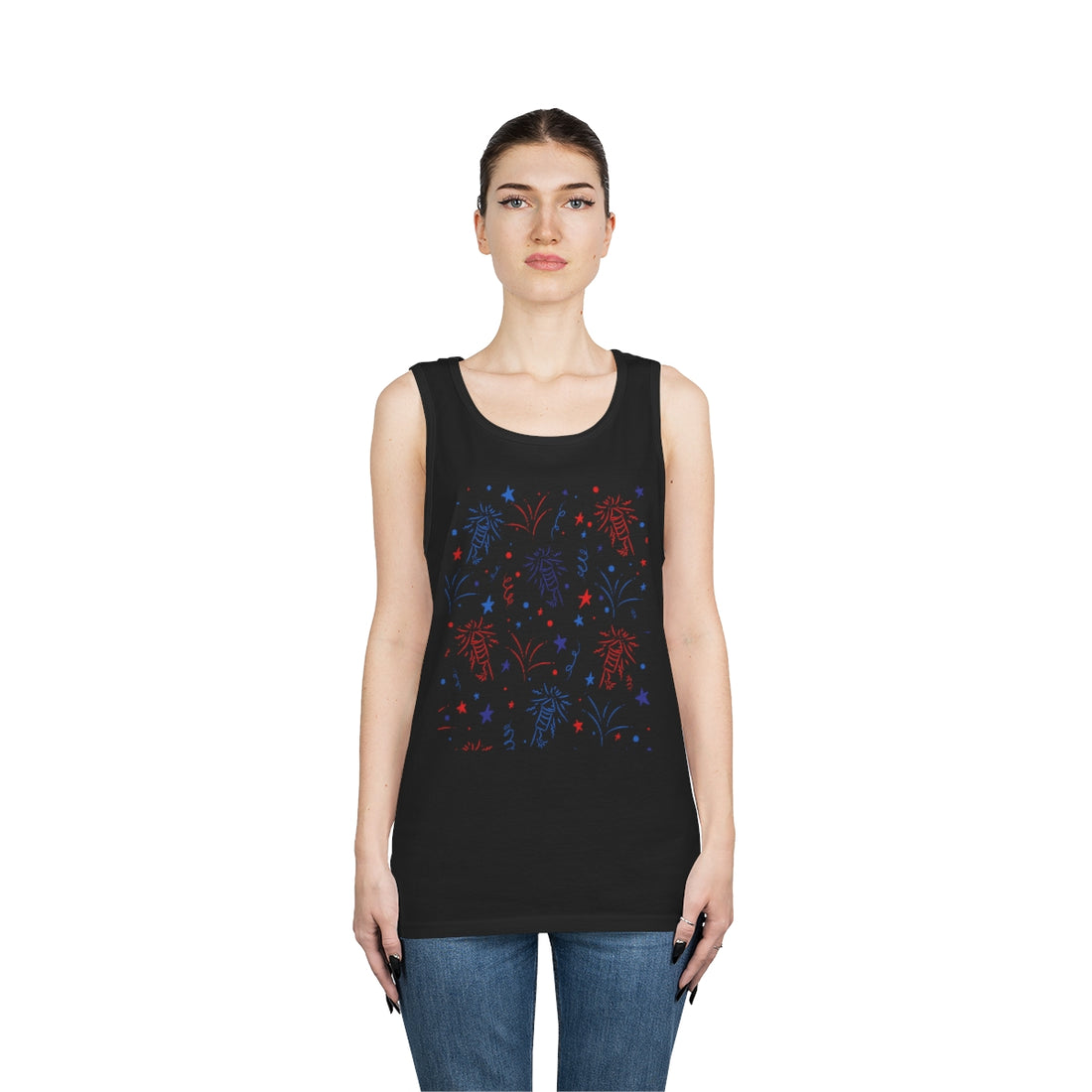 Firecracker Unisex Tank Top