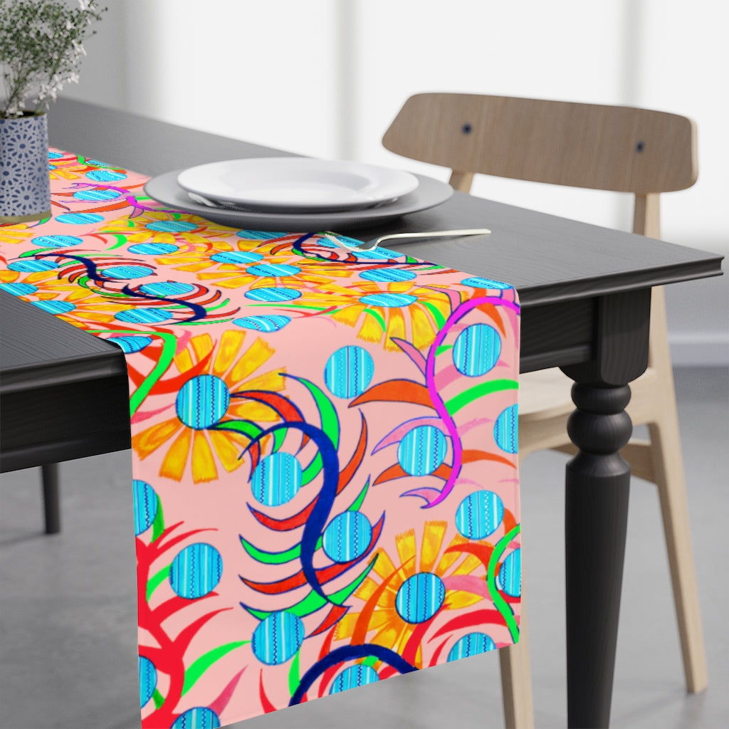 Sunflower Blush Table Runner