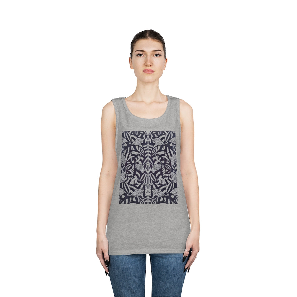 Unisex Tropical Minimalist Tank Top