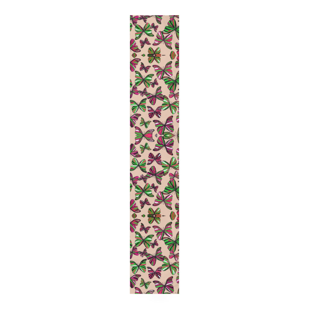 Butterflies Nude Table Runner