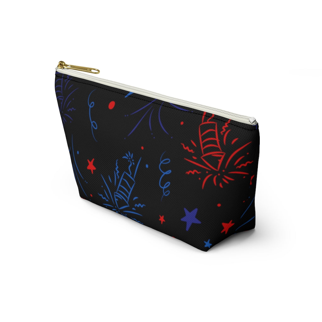 Firecracker Black Accessory Pouch