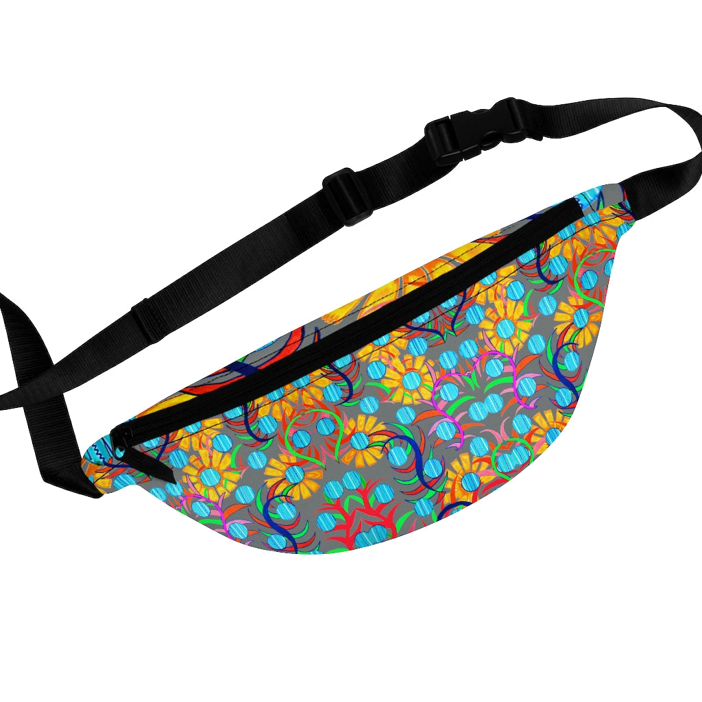 Sunflower Grey Fanny Pack