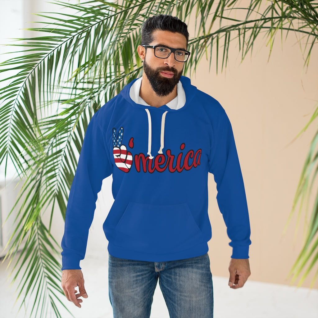 Washington Blue Pullover Hoodie