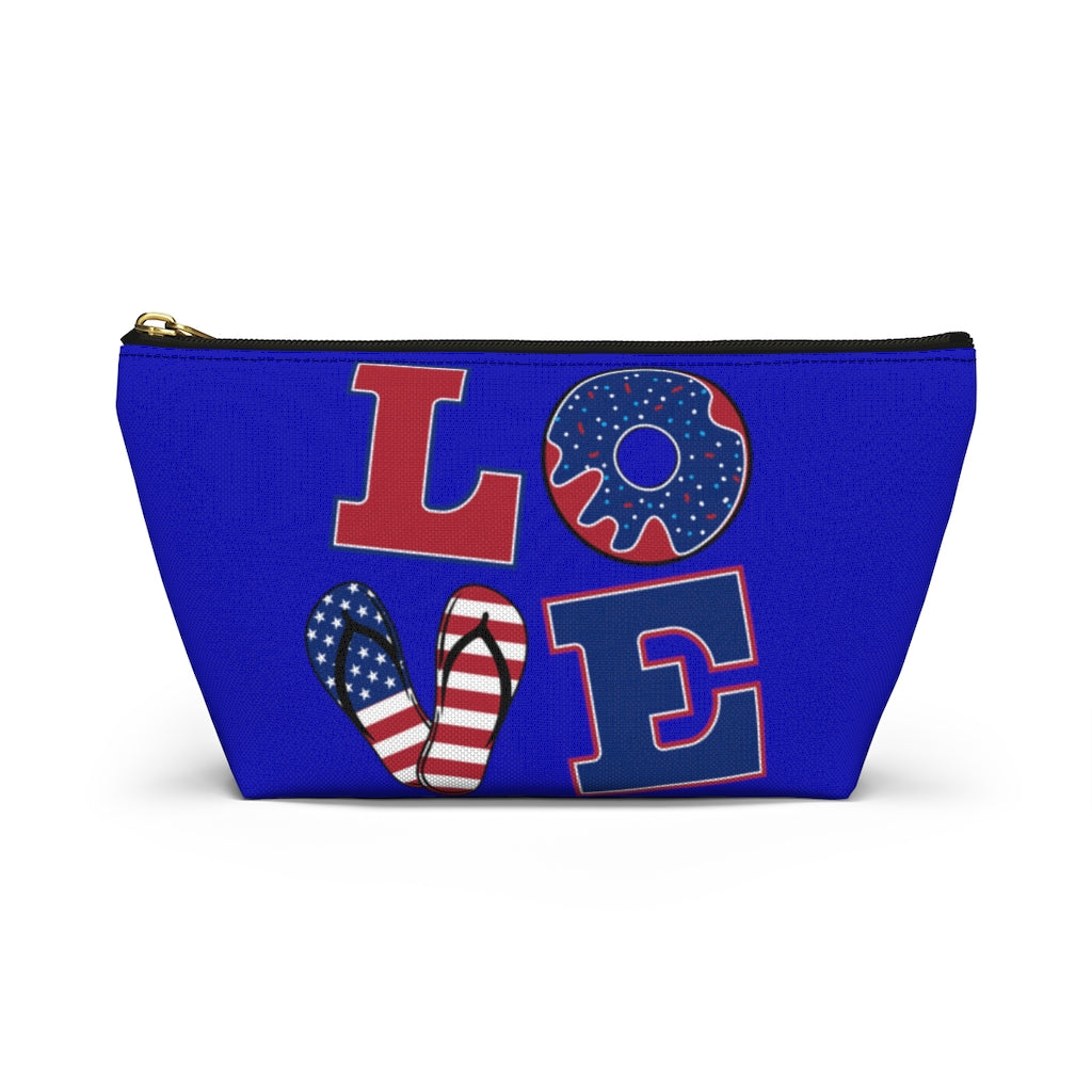 Love Blue Accessory Pouch