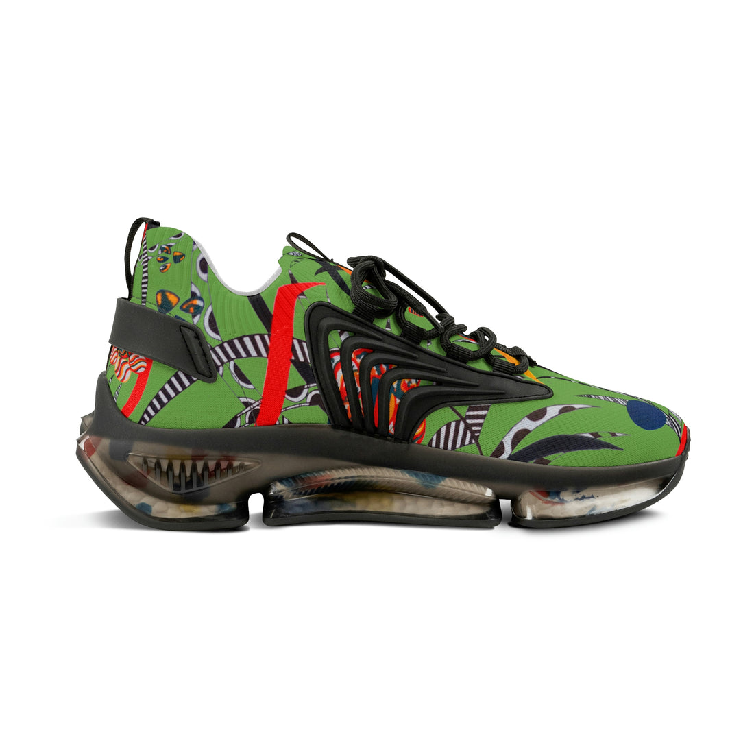 Olive Wildly Wicked OTT Men's Mesh Knit Sneakers