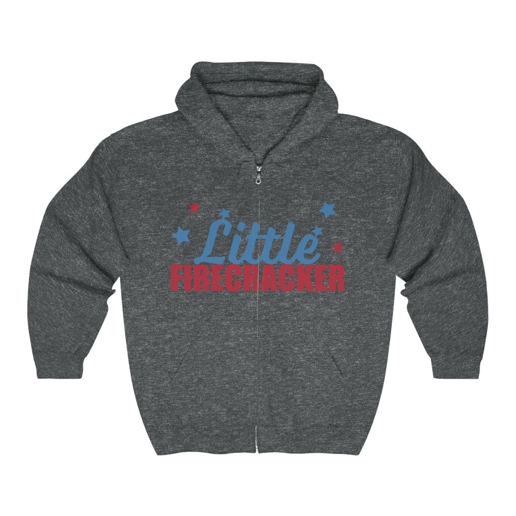 Fire cracker Unisex Zip - up Hoodie