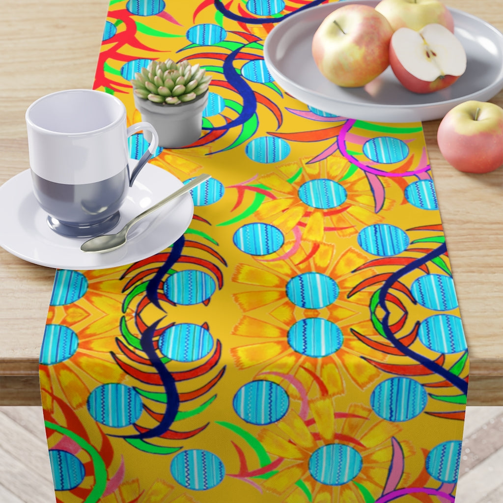 Sunflower Yellow Table Runner