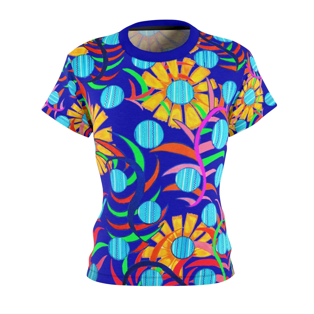 Sunflower AOP Electric Blue T-shirt