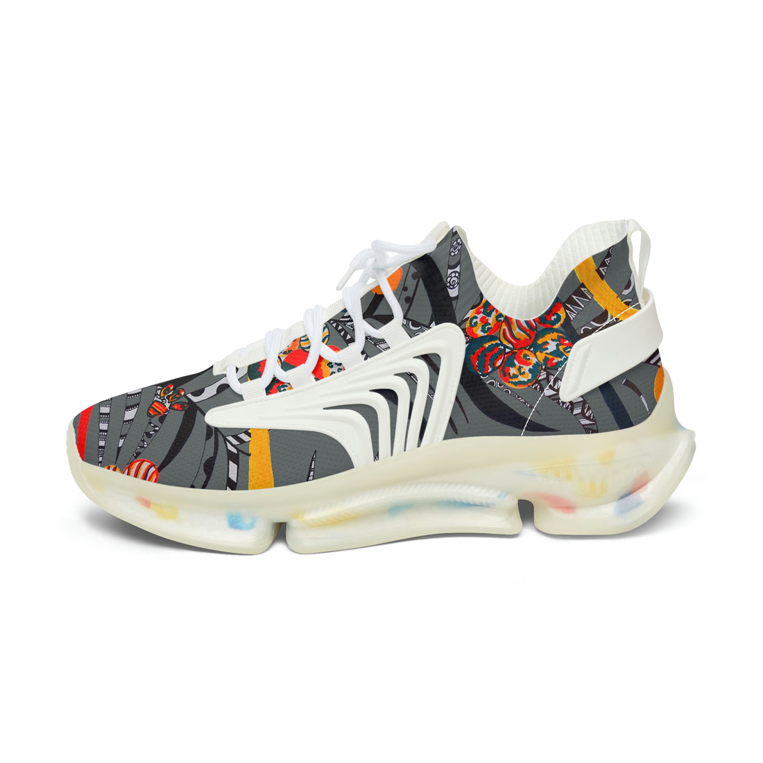 Ash Grey Wildly Wicked OTT Women's Mesh Knit Sneakers