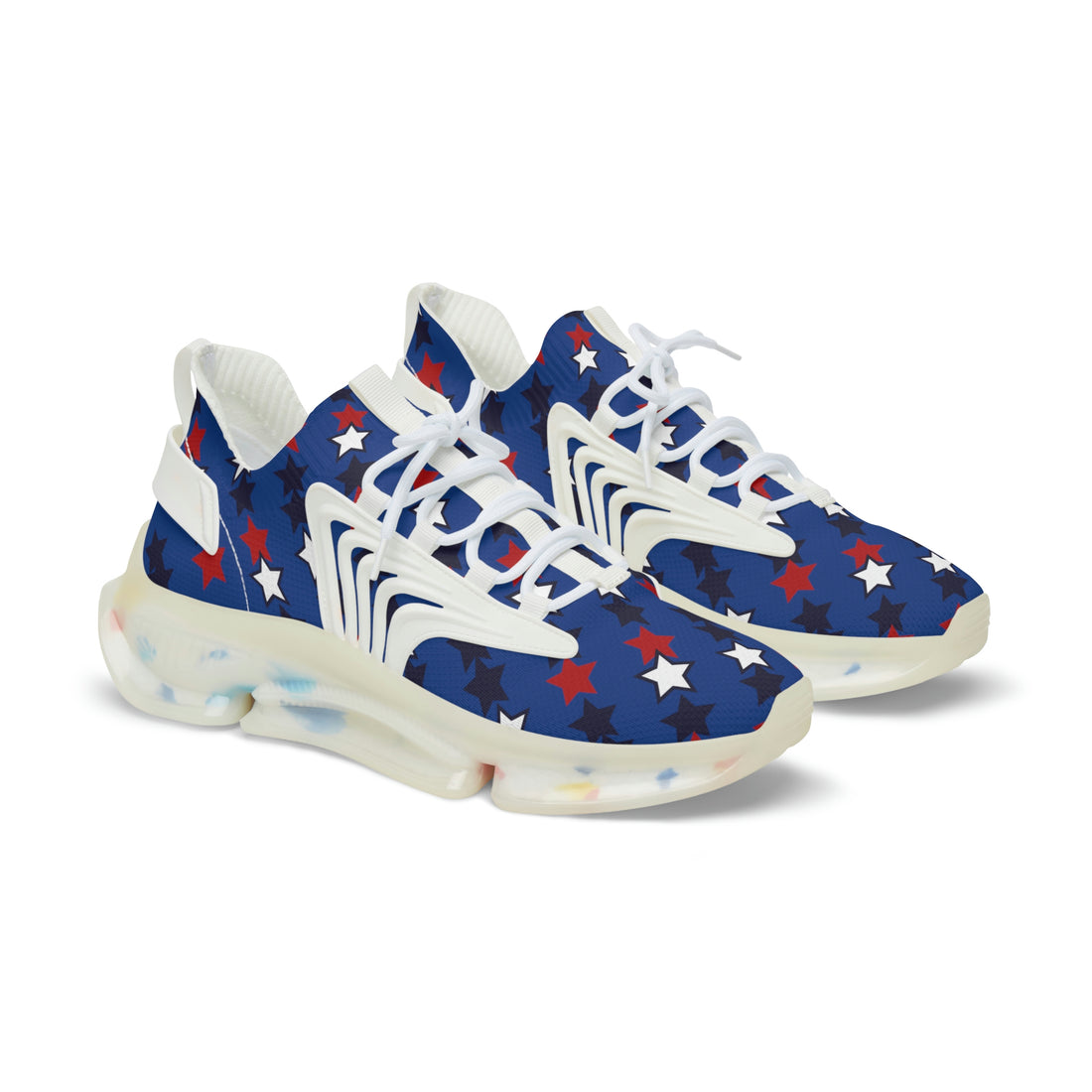 Blue Starboy OTT Men's Mesh Knit Sneakers