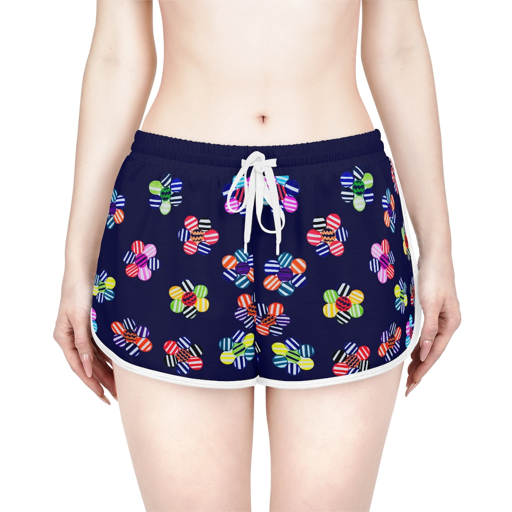 Ink Candy Florals Relaxed Shorts