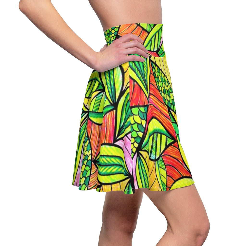 Tropical Resort Skater Skirt