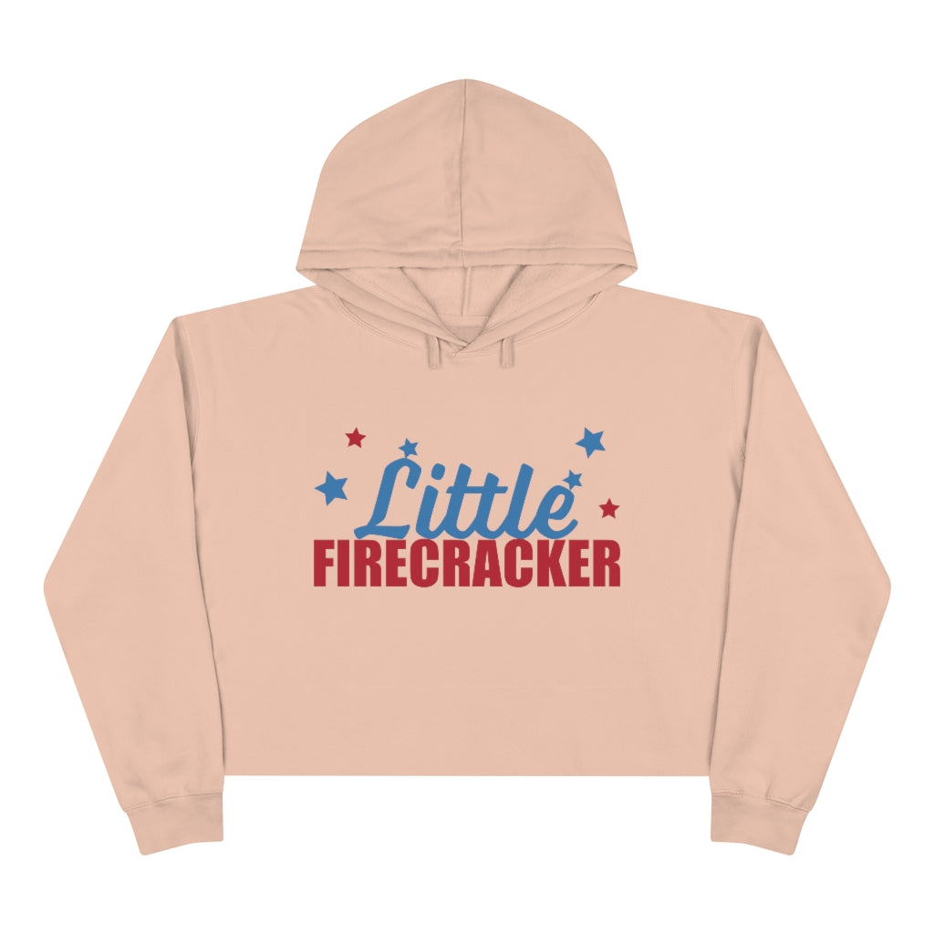 Firecracker Crop Hoodie