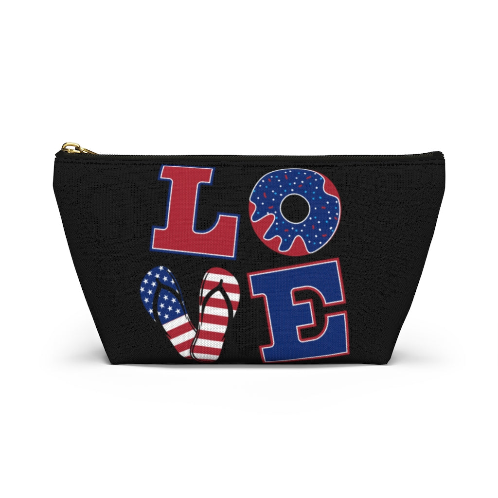 Love Black Accessory Pouch