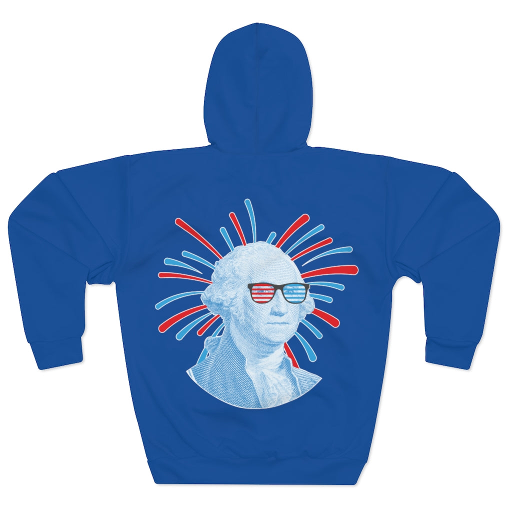 Washington Blue Pullover Hoodie