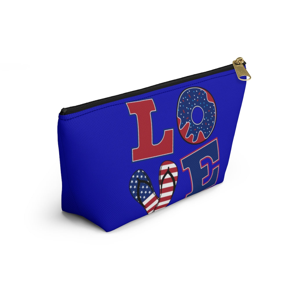 Love Blue Accessory Pouch