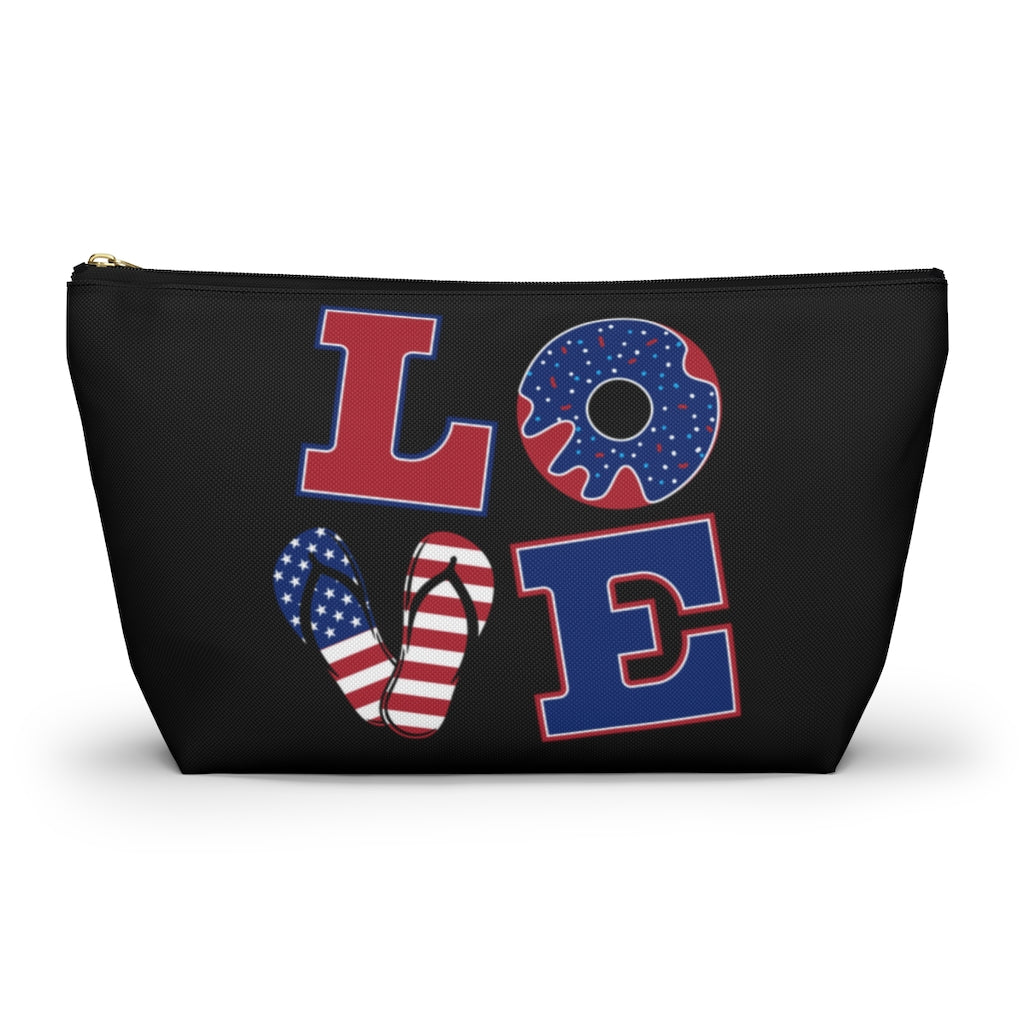 Love Black Accessory Pouch