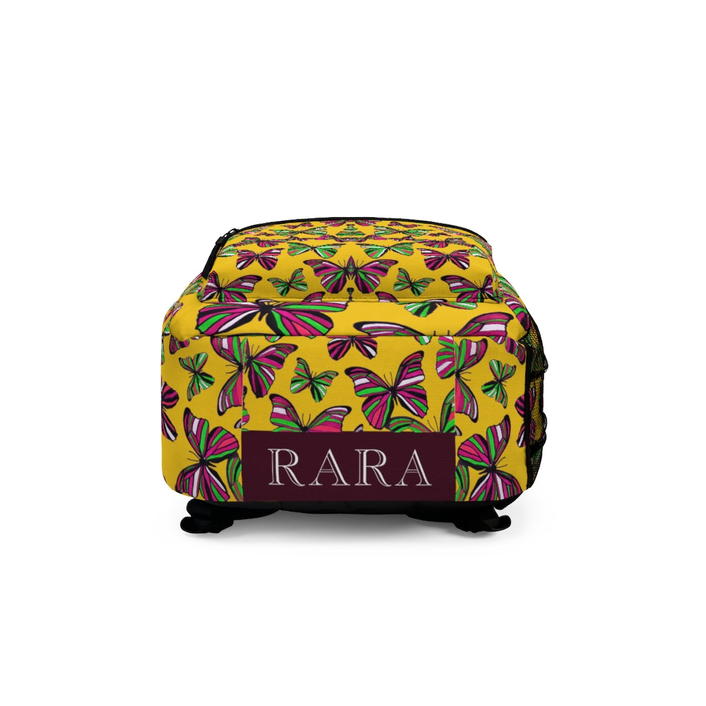 Butterflies Yellow Backpack