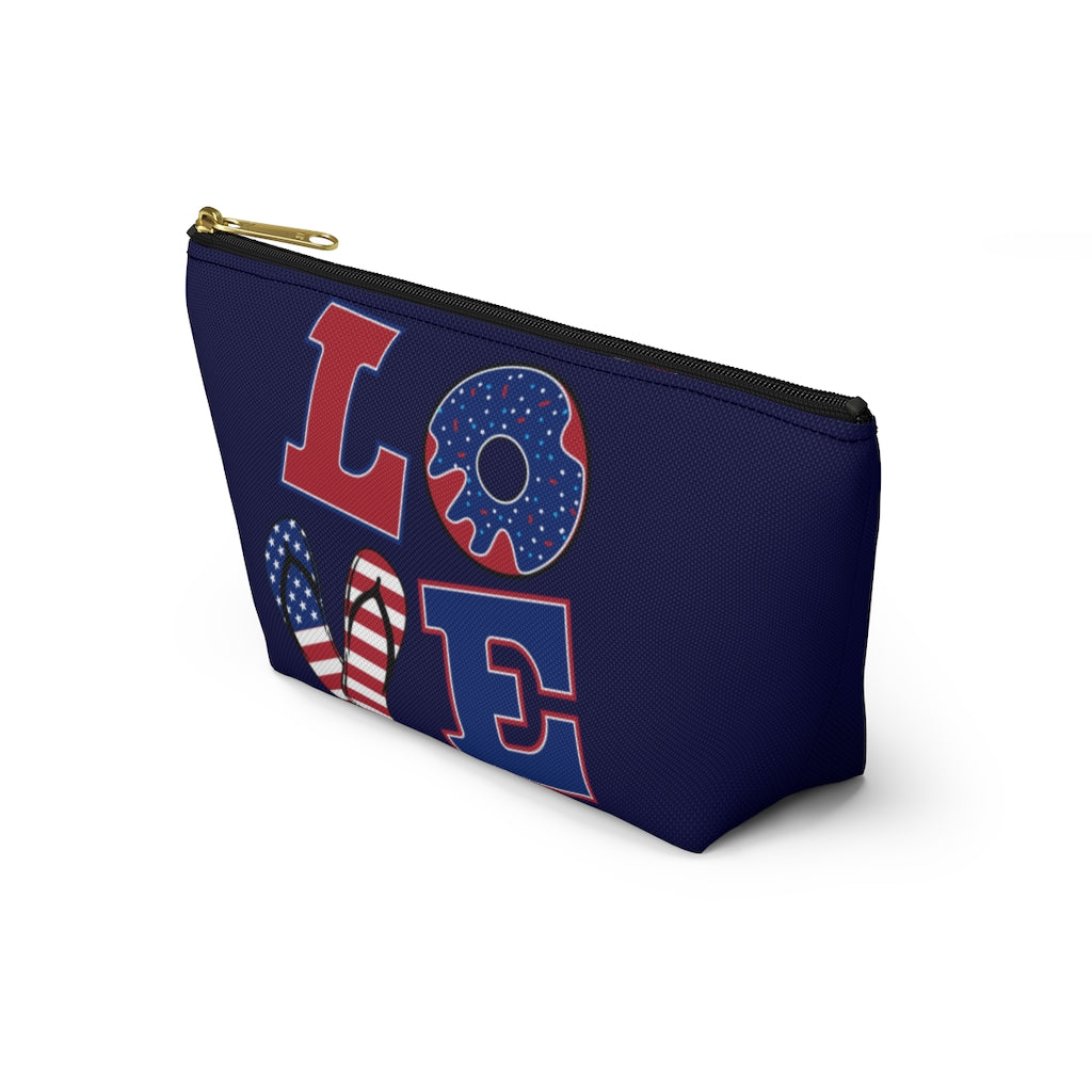 Love Navy Accessory Pouch