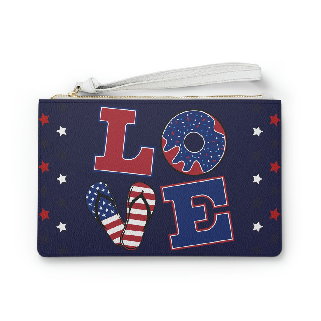 Ink American Love Clutch Bag