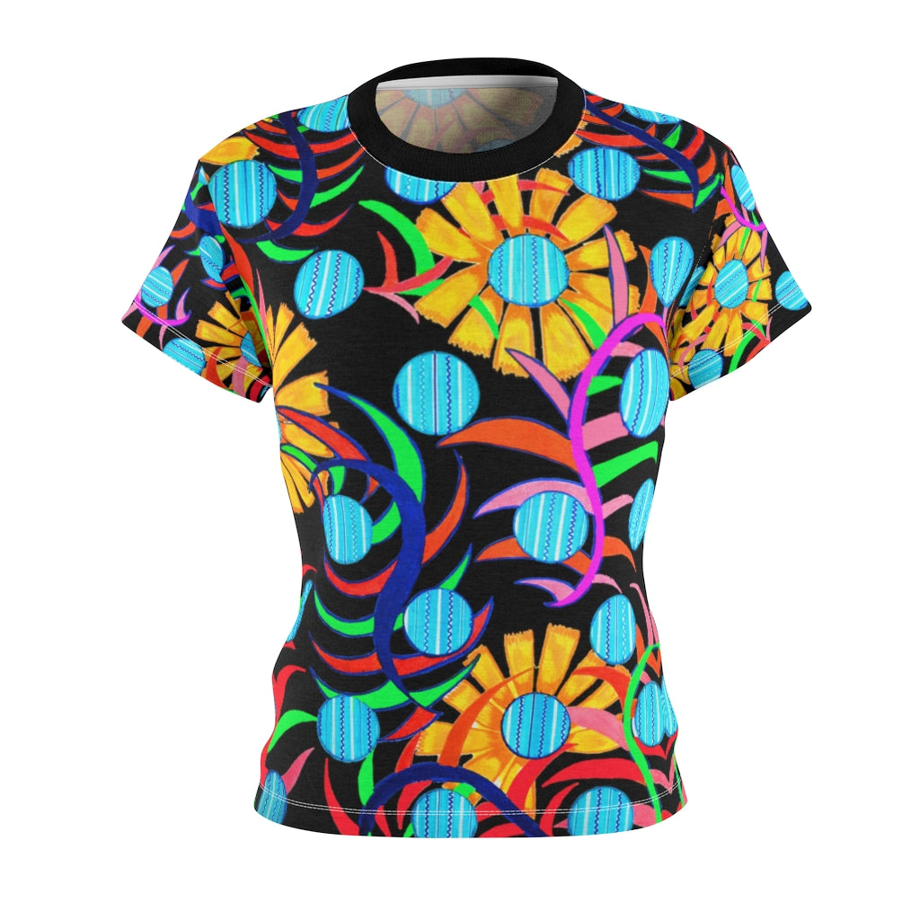 Sunflower AOP Black T-shirt