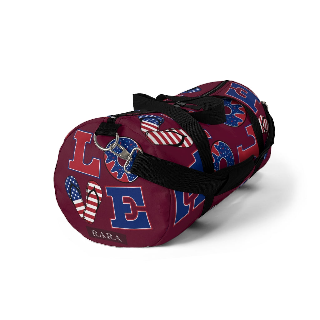 American Love Marsala Duffel Bag