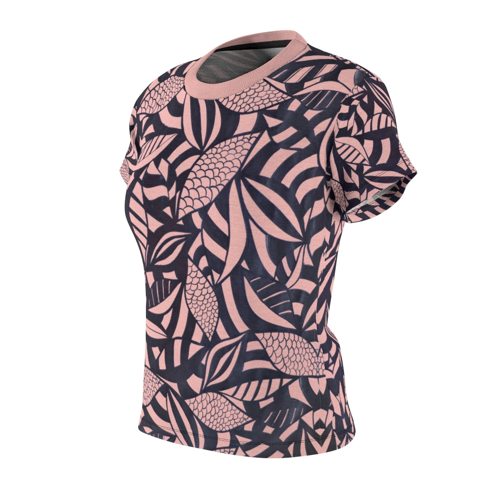 Tropical Minimalist AOP Blush T-shirt