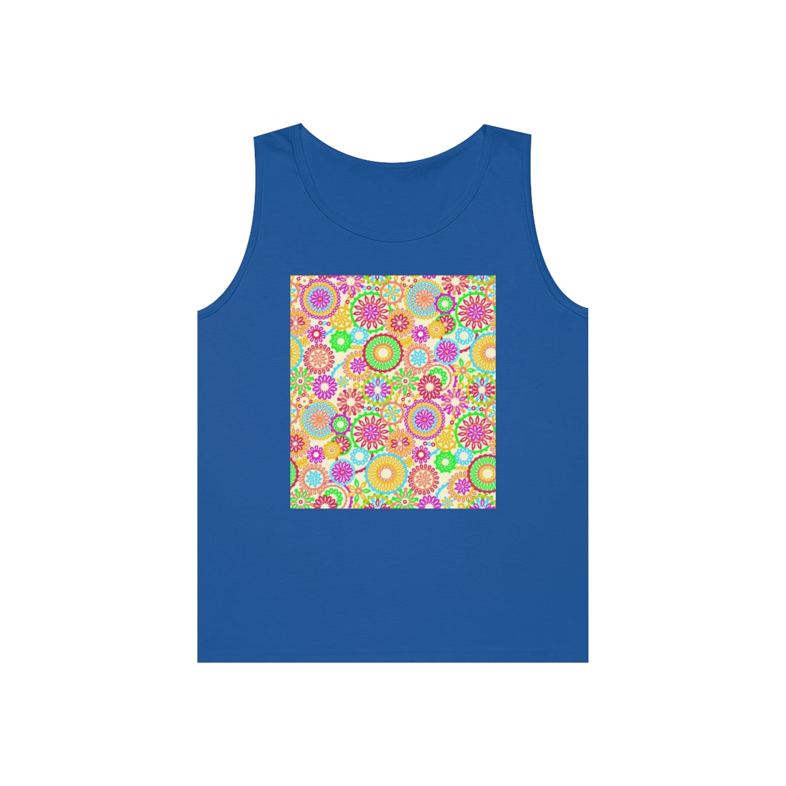 Unisex 70's Vibe Lemon Tank Top