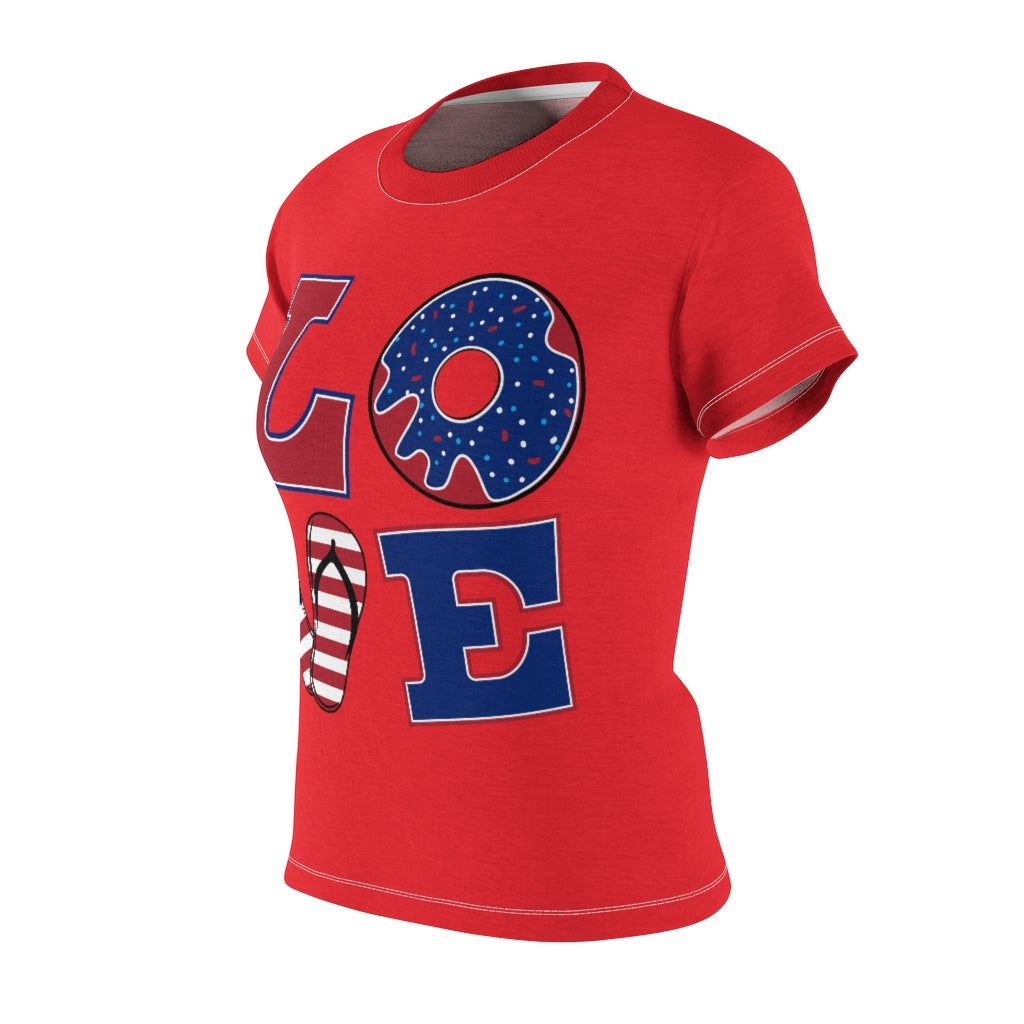 L.O.V.E. 'merica Red T-Shirt