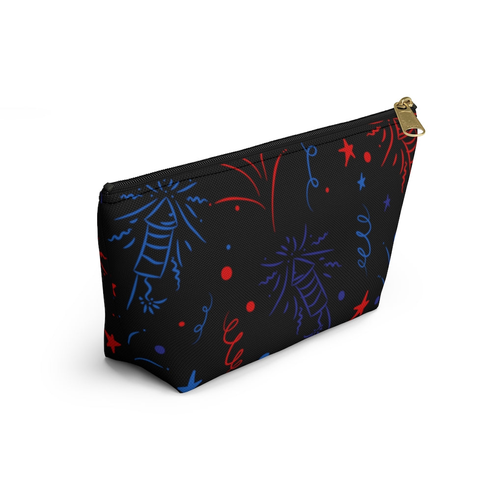 Firecracker Black Accessory Pouch