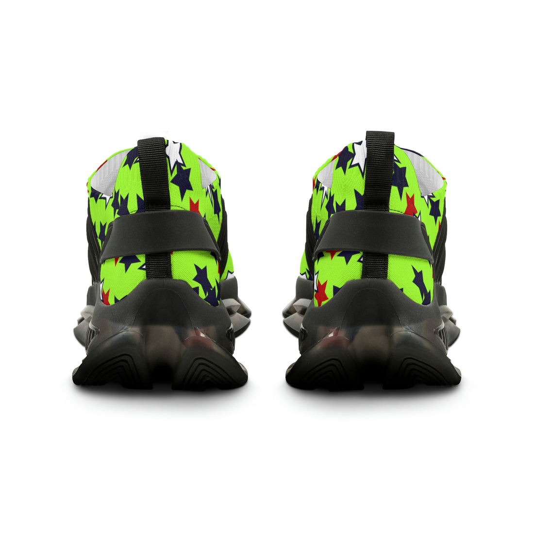 Lime Starboy OTT Men's Mesh Knit Sneakers