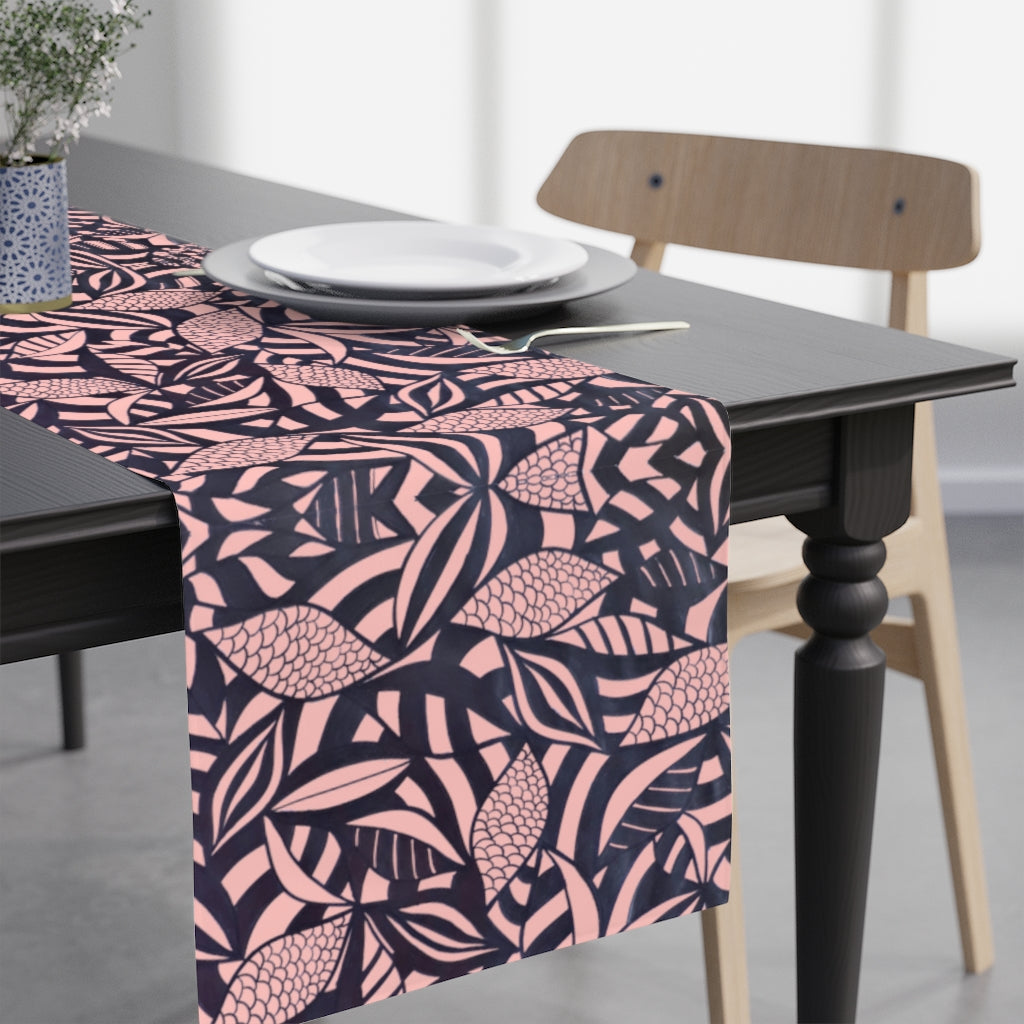 Tropical Blush Table Runner