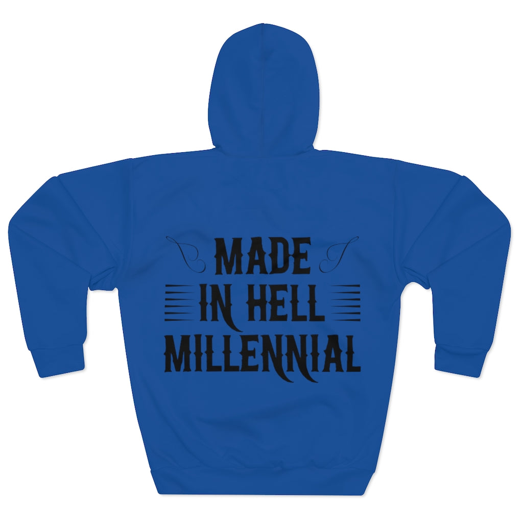 Millennial Pullover Royal Blue Hoodie