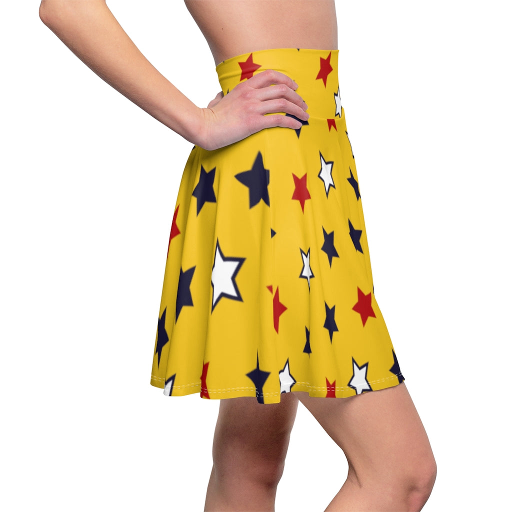 Stargirl Yellow Skater Skirt