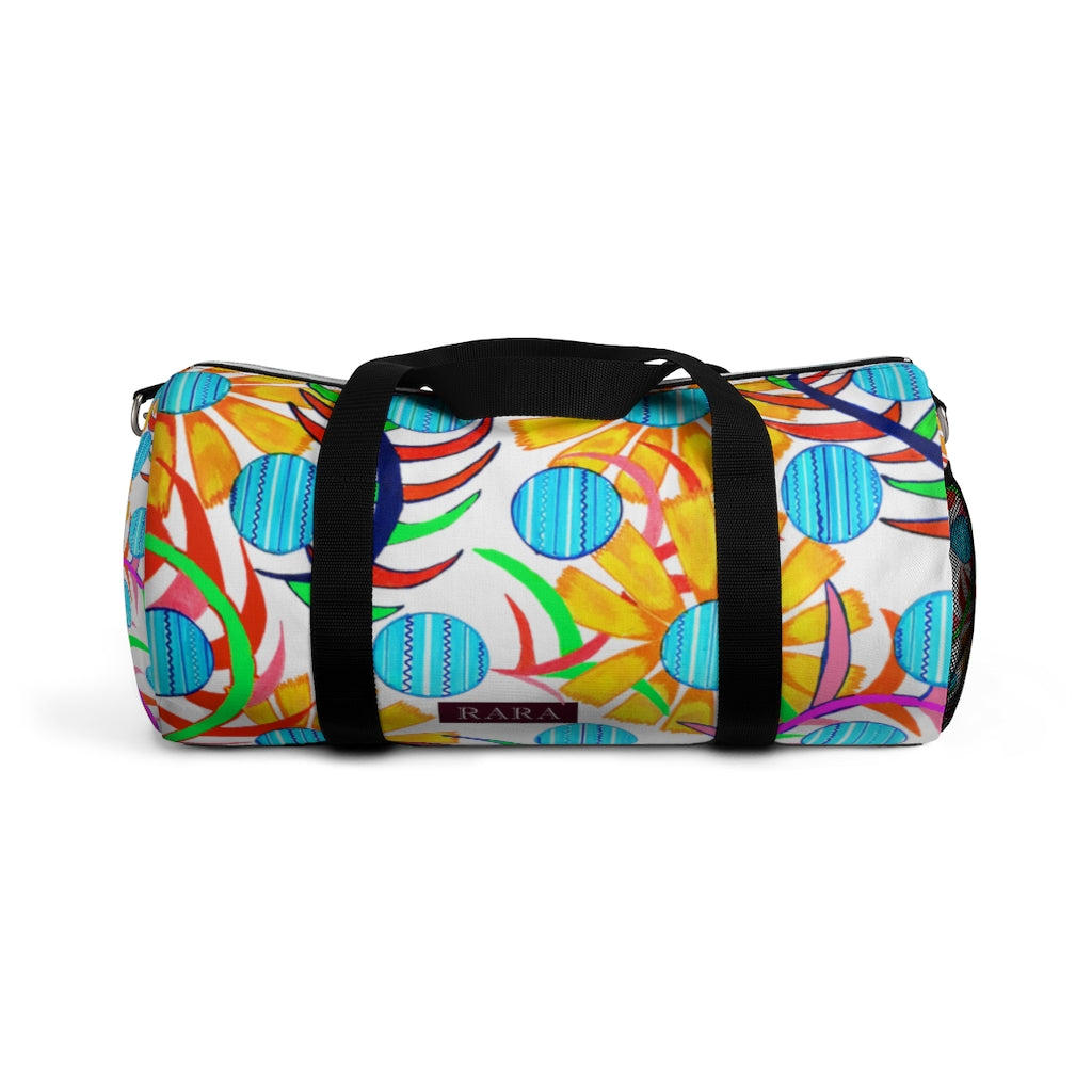 Sunflower Jet White Duffel Bag