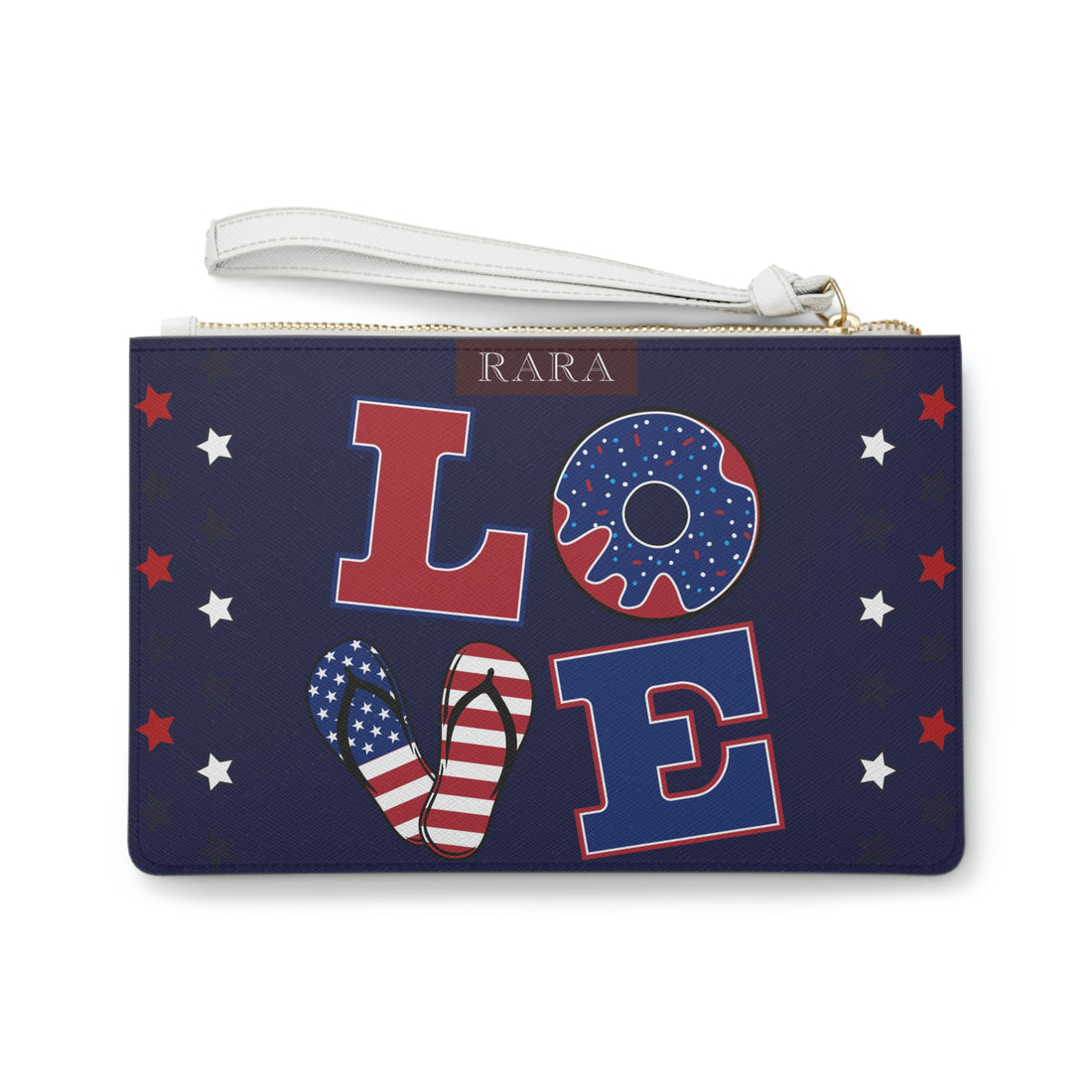 Ink American Love Clutch Bag