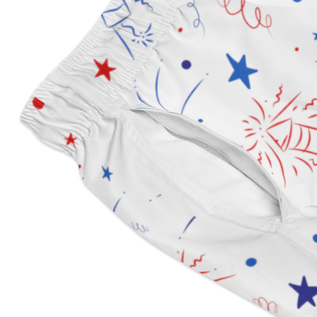Men's Firecracker Swimming Trunks