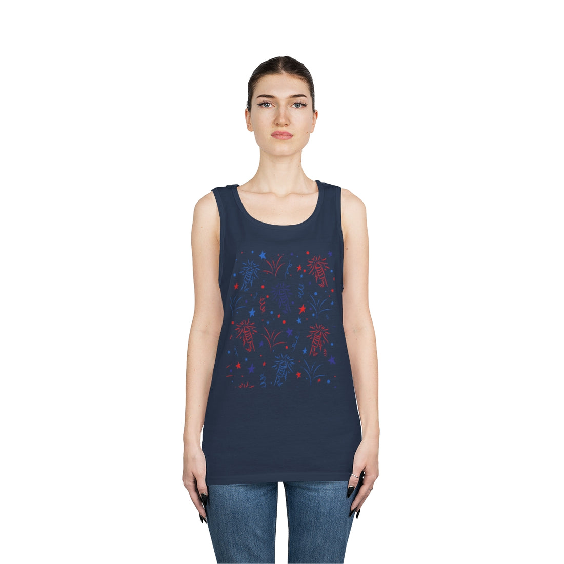 Firecracker Unisex Tank Top