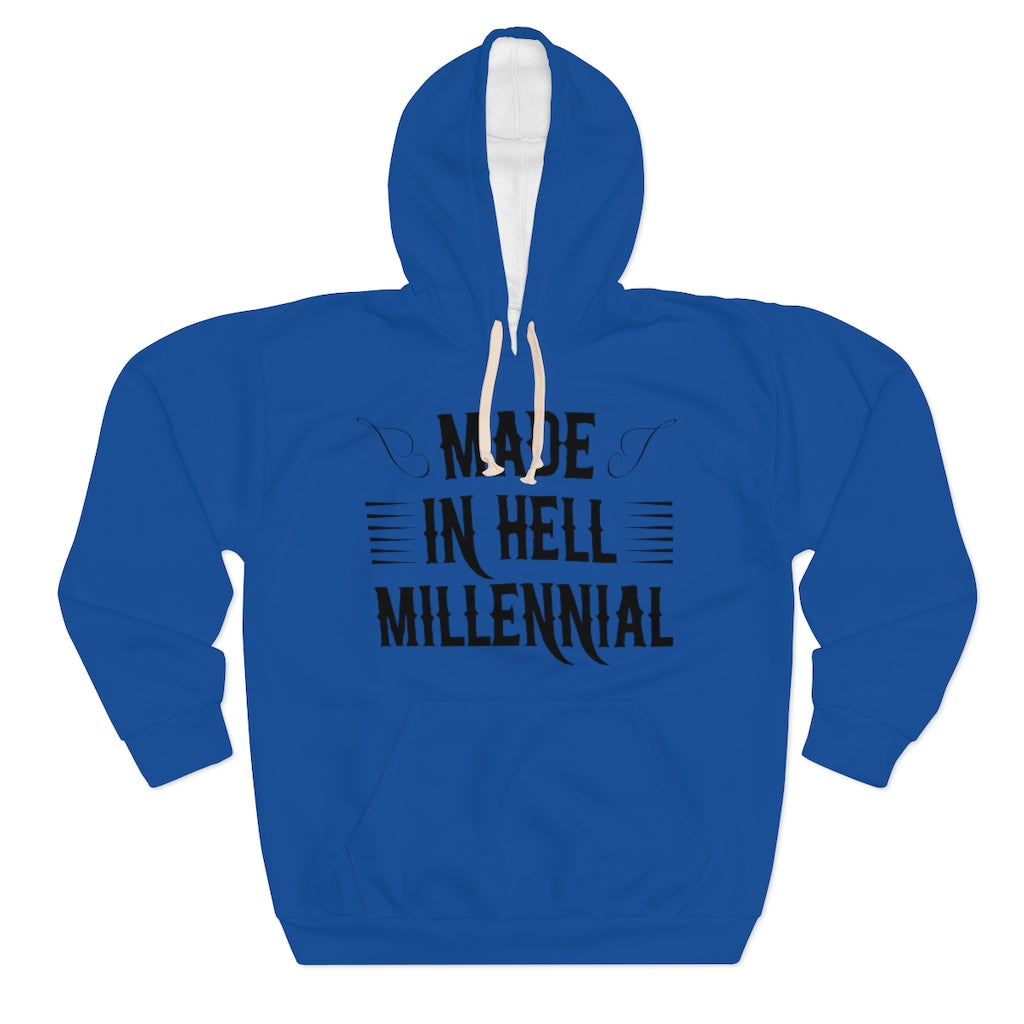 Millennial Pullover Royal Blue Hoodie