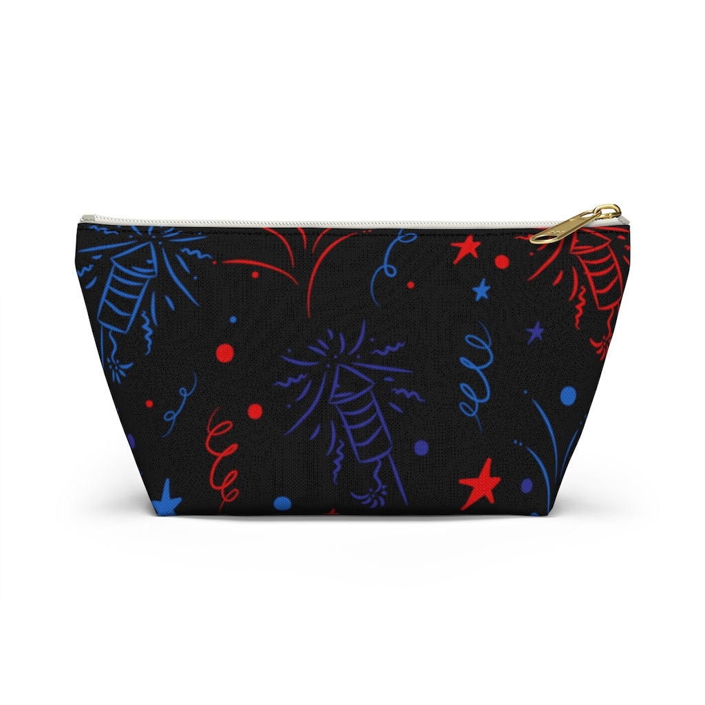 Firecracker Black Accessory Pouch