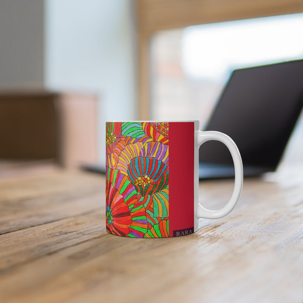 Wild Fire Ceramic Mug 11oz
